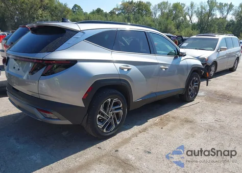 2025 Hyundai Tucson Hybrid Limited из США, поврежденный, VIN KM8JEDD10SU358254